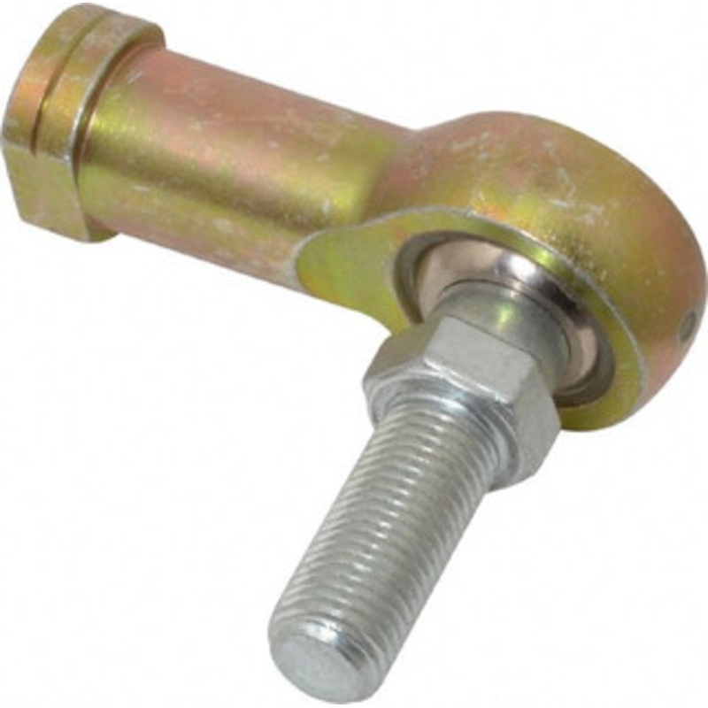 Alinabal 3/8 ID, 1 Max OD, 3,250 Lb Max Static Cap, Spherical Rod End 3/8-24 LH, 0.562 Shank Diam, 15/16 Shank Length, Steel with Molded Nyloy Raceway PFSL6GR – 73202053