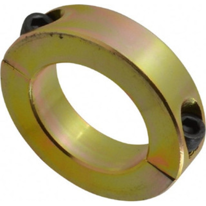 Climax 1-1/2 Bore, Steel, Two Piece Clamping Shaft Collar 2-3/8 Outside Diam, 9/16 Wide CR2C-150 – 73091571
