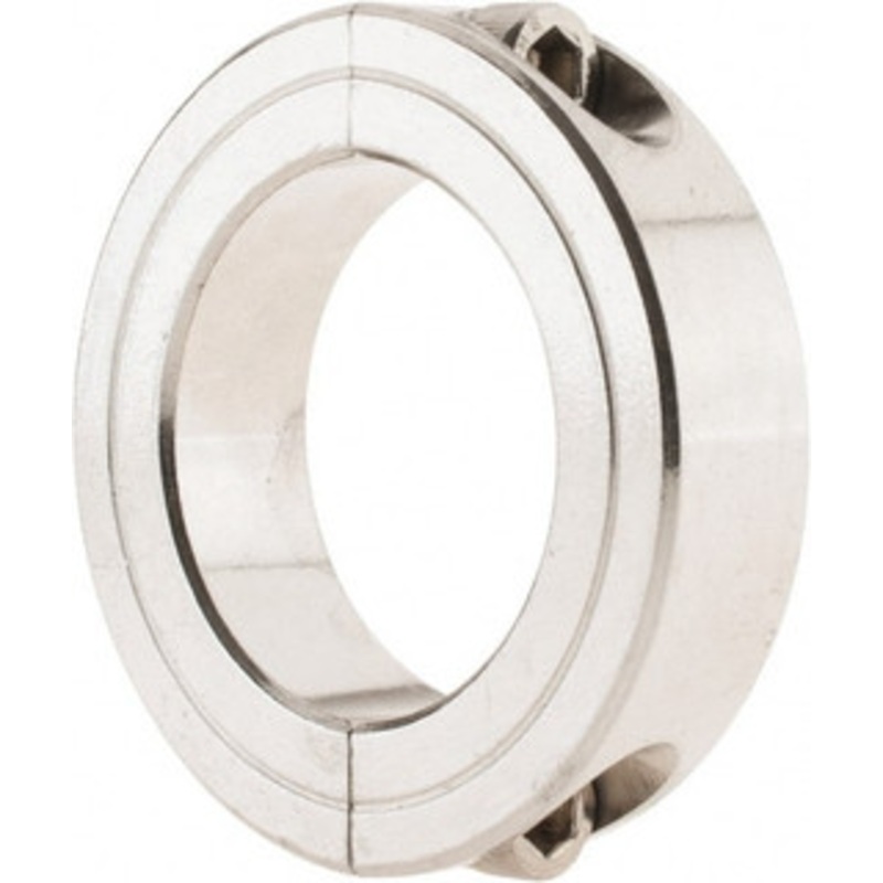 Climax 1-7/16 Bore, Stainless Steel, Two Piece Shaft Collar 2-1/4 Outside Diam, 9/16 Wide 2C-143-S – 35462886