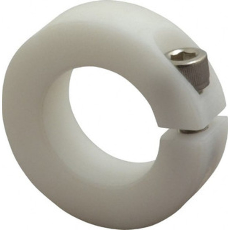 Climax 1 Bore, Plastic, One Piece One Piece Split Shaft Collar 1-3/4 Outside Diam, 1/2 Wide P1C-100 – 73091175