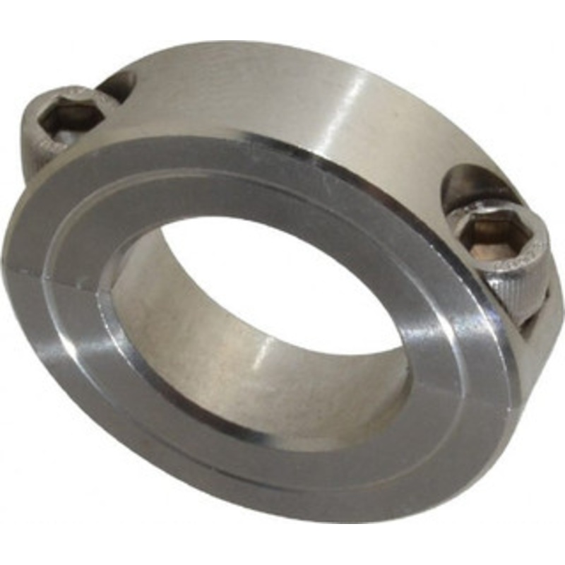Climax 1-1/16 Bore, Stainless Steel, Two Piece Two Piece Split Shaft Collar 1-7/8 Outside Diam, 1/2 Wide 2C-106-S – 75237230
