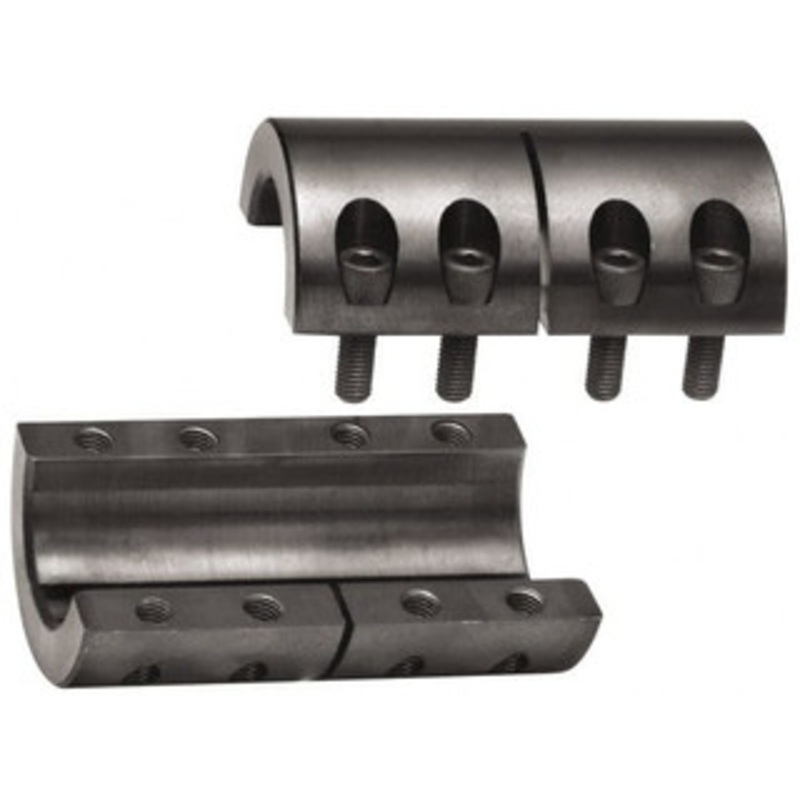 Climax 1 Inside x 1-3/4 Outside Diam, Two Piece Rigid Coupling without Keyway 3 Long 2ISCC-100-075 – 75241976
