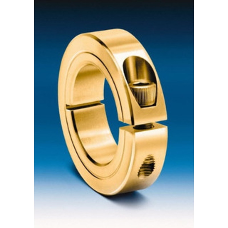 Climax 15/16 Bore, Steel, Two Piece Clamping Shaft Collar 1-3/4 Outside Diam, 1/2 Wide CR2C-093 – 65021693
