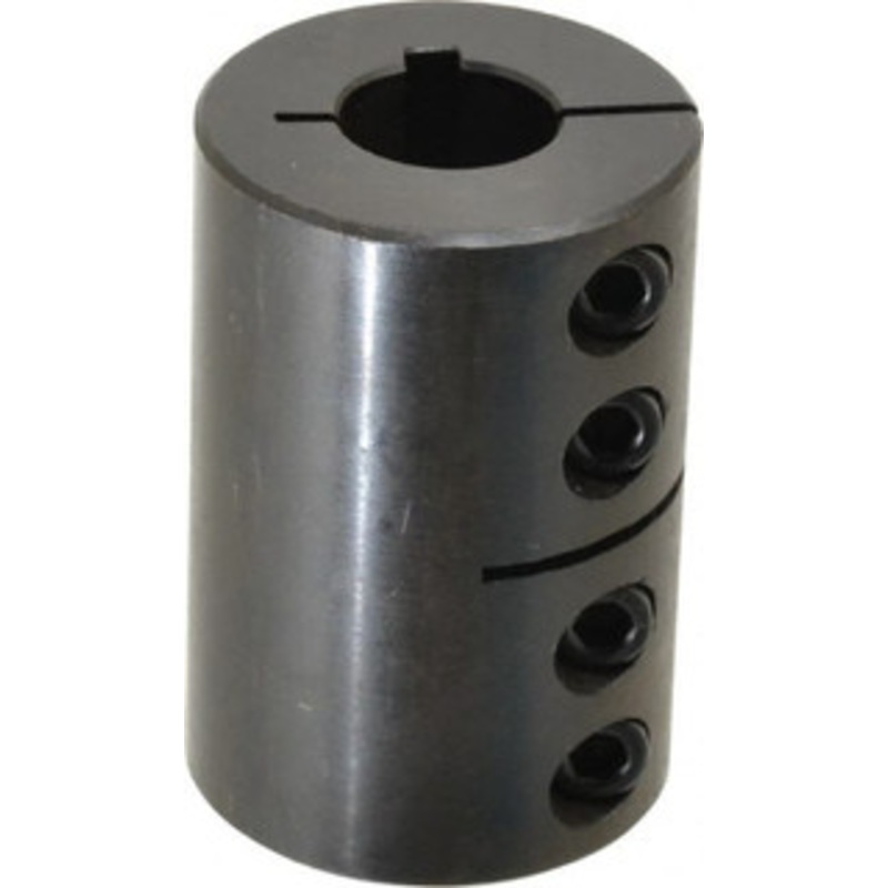 Climax 3/4 Inside x 1-3/4 Outside Diam, Rigid Coupling with Keyway 2-5/8 Long x 3/16 Keyway Width CC-075-075-KW – 35462175