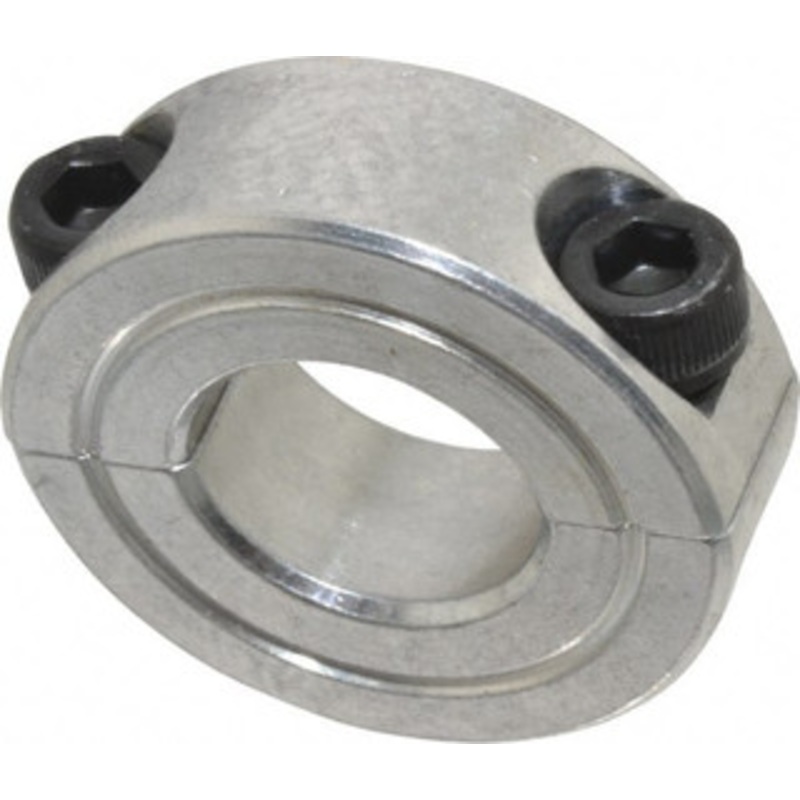 Climax 5/8 Bore, Aluminum, Two Piece Shaft Collar 1-5/16 Outside Diam, 7/16 Wide 2C-062-A – 35463538