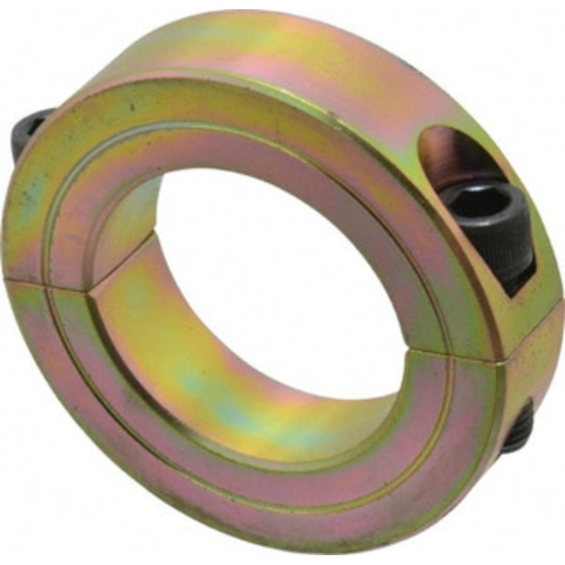 Climax 1-11/16 Bore, Steel, Two Piece Clamping Shaft Collar 2-3/4 Outside Diam, 11/16 Wide CR2C-168 – 73091605