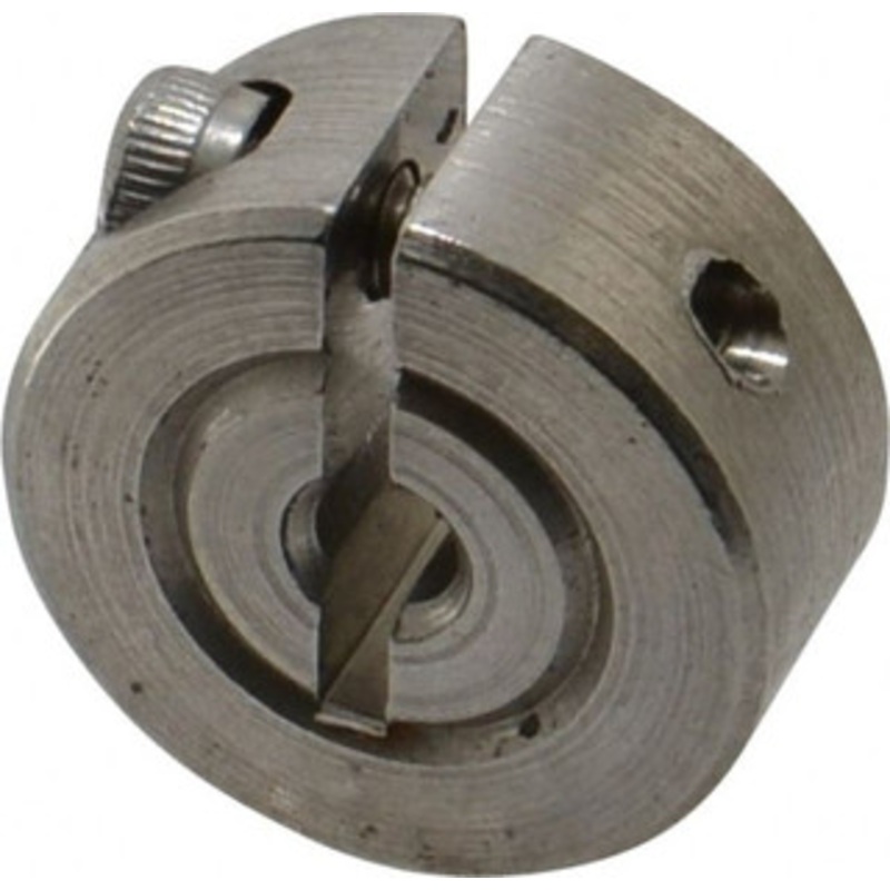 Climax 1/8 Bore, Stainless Steel, One Piece Clamp Collar 11/16 Outside Diam, 5/16 Wide 1C-012-S – 35462480