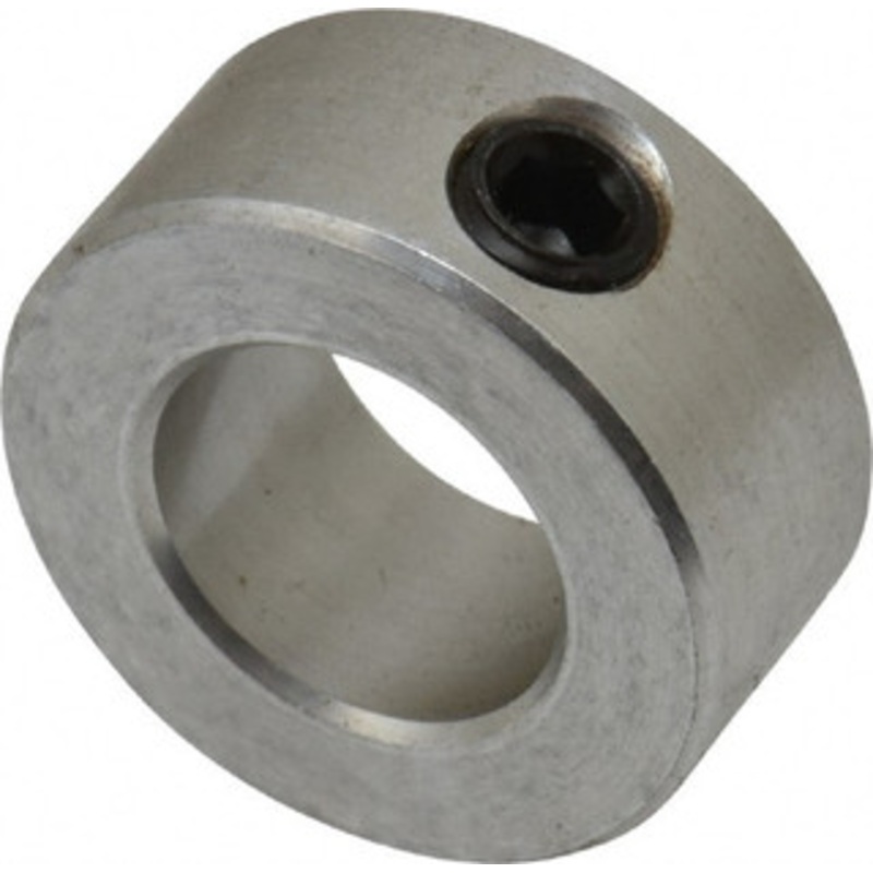 Climax 5/8 Bore, Aluminum, One Piece Solid Set Screw Collars 1-1/8 Outside Diam, 1/2 Wide C-062-A – 73090946