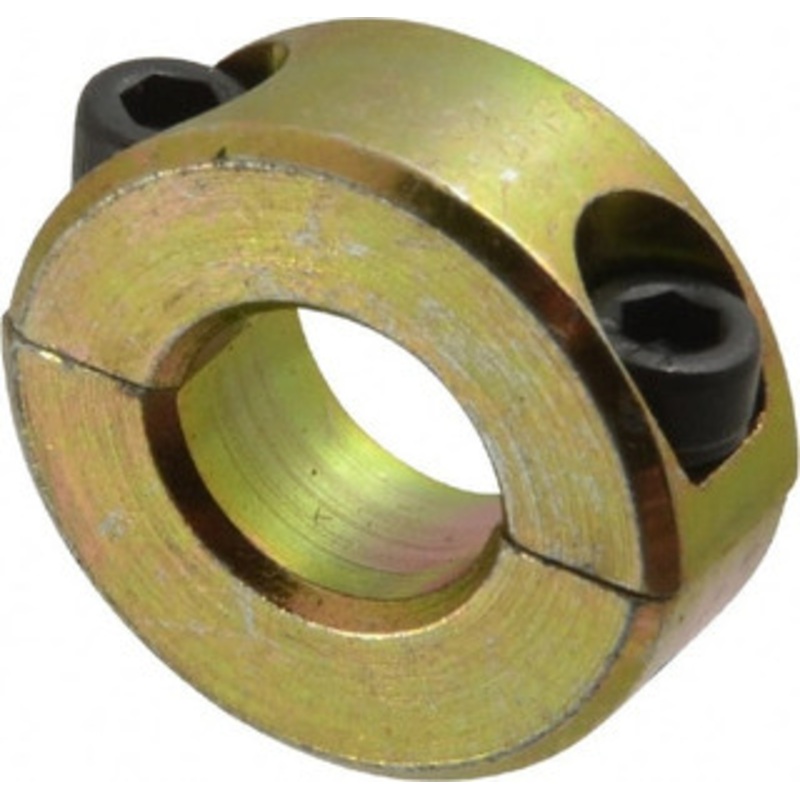 Climax 7/16 Bore, Steel, Two Piece Clamping Shaft Collar 15/16 Outside Diam, 11/32 Wide MOD CR2C-043 – 73091878