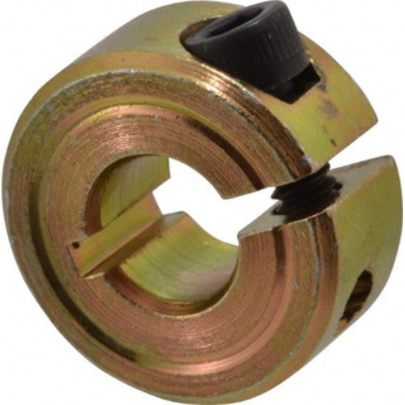 Climax 1/4 Bore, Steel, One Piece One Piece Split Shaft Collar 5/8 Outside Diam, 9/32 Wide MOD CR1C-025 – 73090227