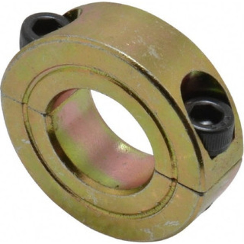 Climax 11/16 Bore, Steel, Two Piece Clamping Shaft Collar 1-3/8 Outside Diam, 7/16 Wide MOD CR2C-068 – 73091894