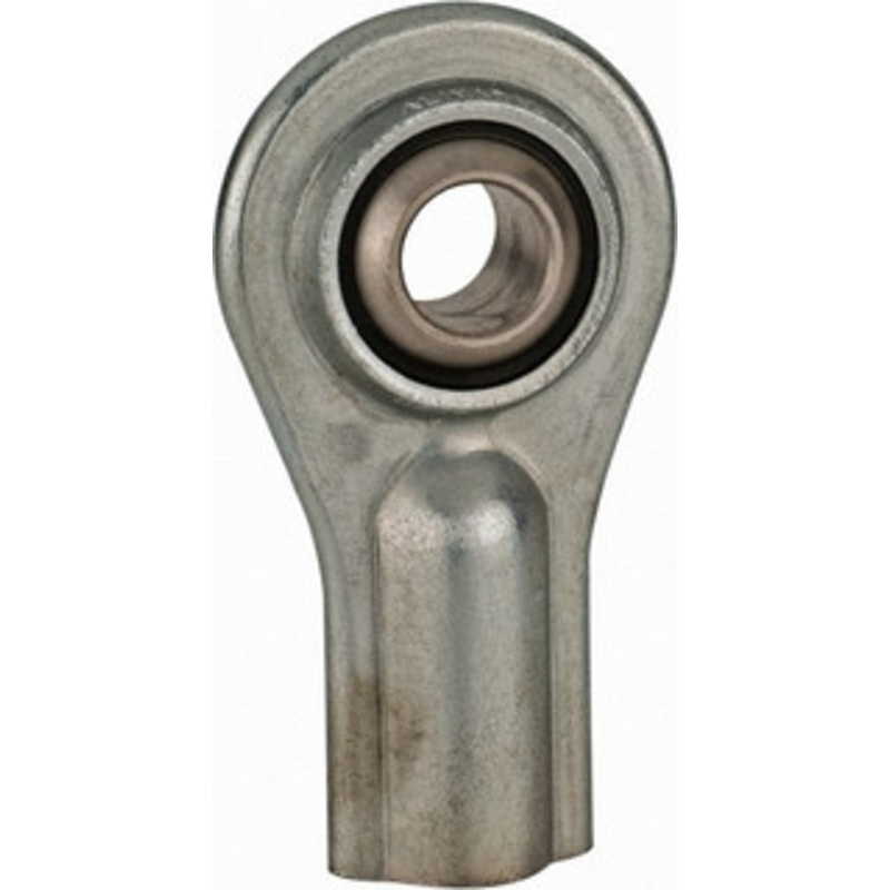 Alinabal 5/16 ID, Female Spherical Rod End 5/16-24 RH, Carbon Steel with Nylon Raceway KPF-5-G – 36671303