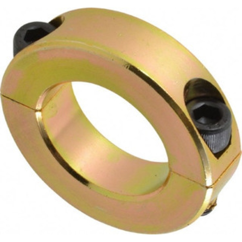 Climax 1-1/8 Bore, Steel, Two Piece Clamping Shaft Collar 1-7/8 Outside Diam, 1/2 Wide CR2C-112 – 73091522