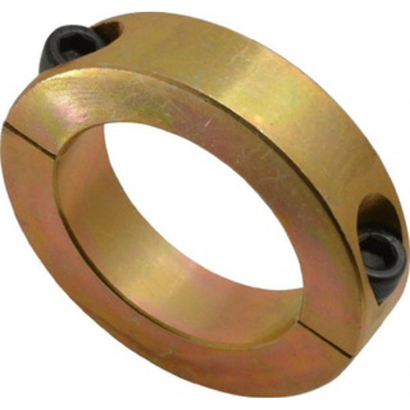 Climax 2 Bore, Steel, Two Piece Clamping Shaft Collar 3 Outside Diam, 11/16 Wide CR2C-200 – 73091654