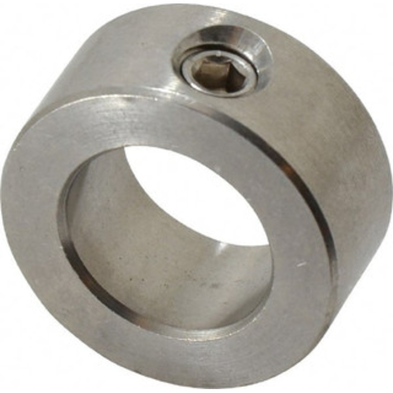 Climax 3/4 Bore, Stainless Steel, Set Screw Solid Set Screw Collars 1-1/4 Outside Diam, 9/16 Wide CRC-075-S – 65017014
