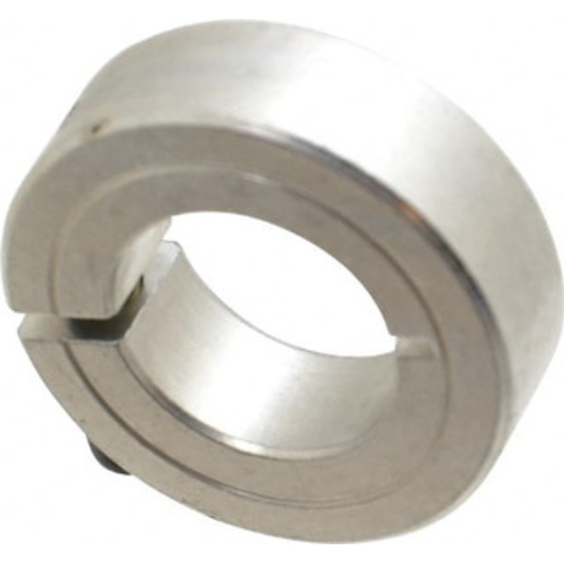 Climax 7/8 Bore, Aluminum, One Piece Clamp Collar 1-5/8 Outside Diam, 1/2 Wide 1C-087-A – 35463447