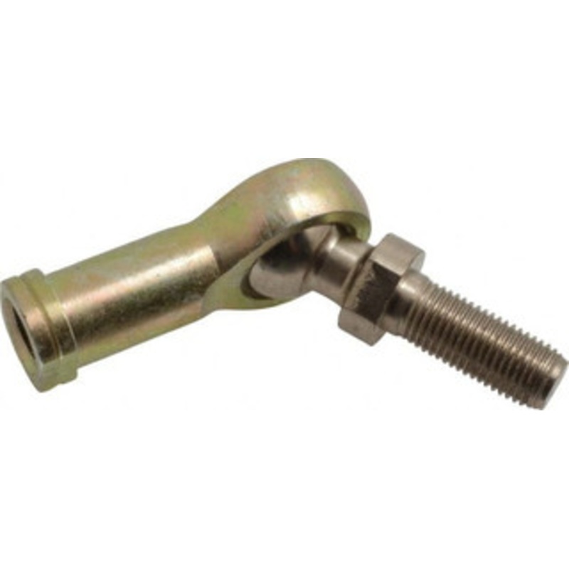 Alinabal 7/16 ID, 1-1/8 Max OD, 3,800 Lb Max Static Cap, Spherical Rod End 7/16-20 LH, 5/8 Shank Diam, 1-1/16 Shank Length, Steel with Molded Nyloy Raceway PFSL7G – 73202061