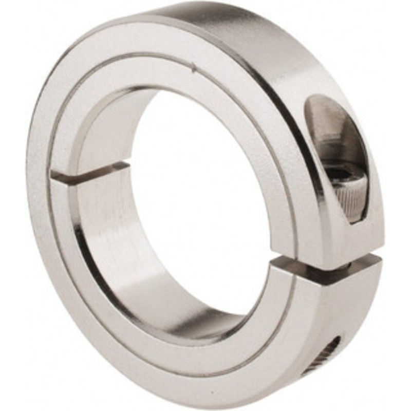Climax 1-1/2 Bore, Stainless Steel, One Piece Clamp Collar 2-3/8 Outside Diam, 9/16 Wide 1C-150-S – 35462662