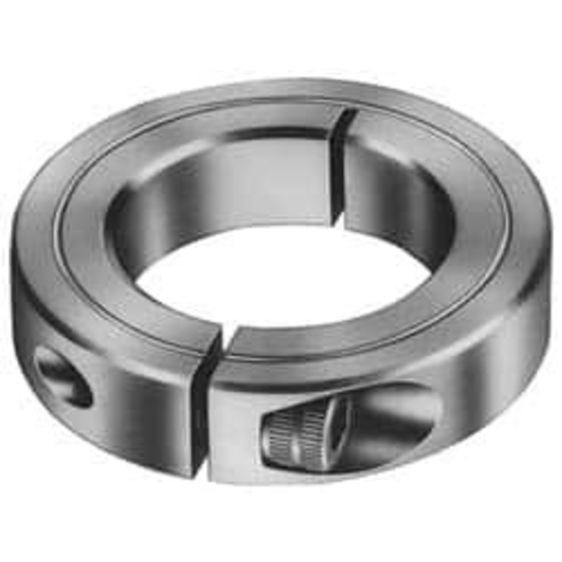 Climax 1-7/16 Bore, Stainless Steel, One Piece Clamp Collar 2-1/4 Outside Diam, 9/16 Wide 1C-143-S – 35462654