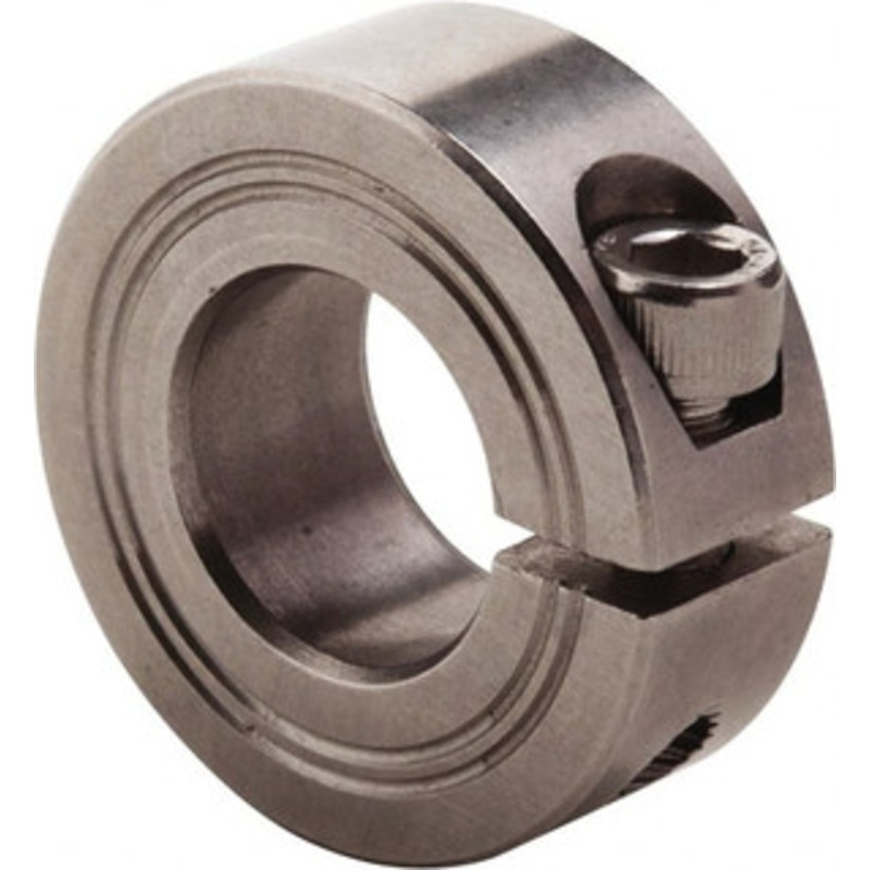 Climax 21mm Bore, Stainless Steel, One Piece Clamp Collar 1-3/4 Outside Diam M1C-21-S – 55544399