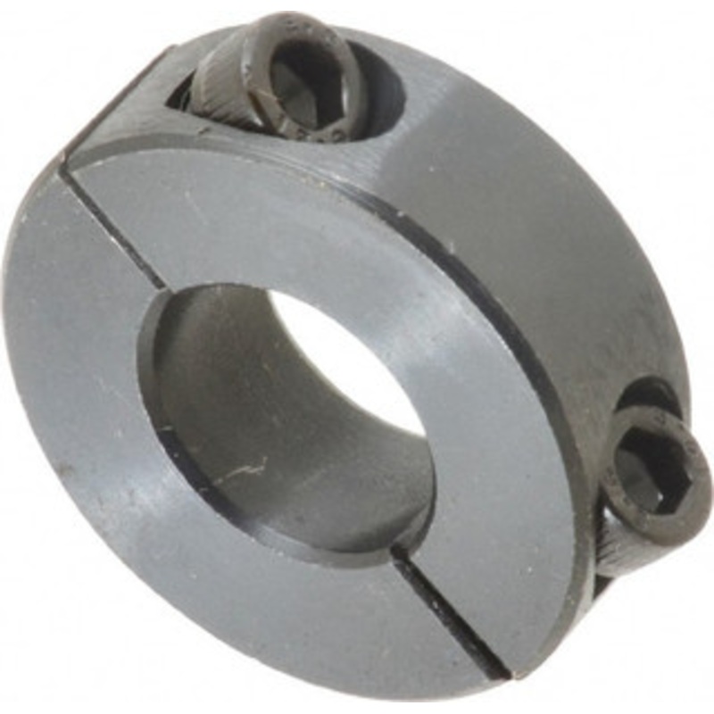 Climax 5/8 Bore, Steel, Two Piece Shaft Collar 1-5/16 Outside Diam, 7/16 Wide 2C-062 – 35461029