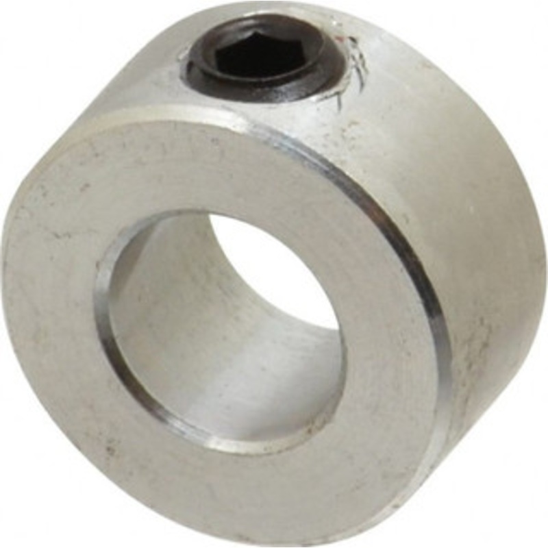 Climax 3/8 Bore, Aluminum, One Piece Solid Set Screw Collars 3/4 Outside Diam, 3/8 Wide C-037-A – 73090904