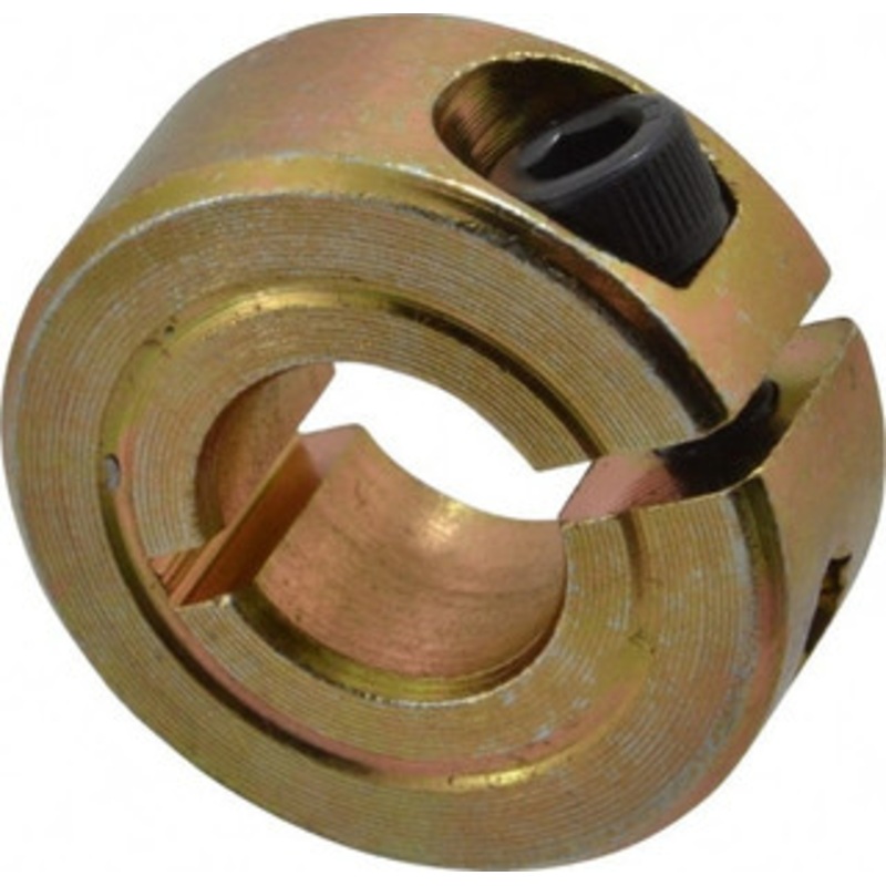 Climax 3/8 Bore, Steel, One Piece One Piece Split Shaft Collar 7/8 Outside Diam, 11/32 Wide MOD CR1C-037 – 73090243