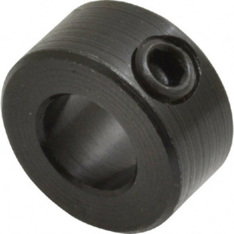 Climax 3/8 Bore, Steel, Set Screw Shaft Collar 3/4 Outside Diam, 3/8 Wide C-037-BO – 35463637
