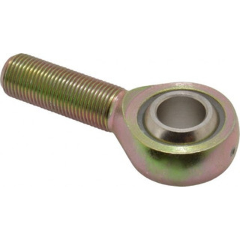 Alinabal 5/8 ID, 1-1/2 Max OD, 7,100 Lb Max Static Cap, Spherical Rod End 5/8-18 RH, 7/8 Shank Diam, 1-5/8 Shank Length, Steel with Molded Nyloy Raceway PM10G – 73205106