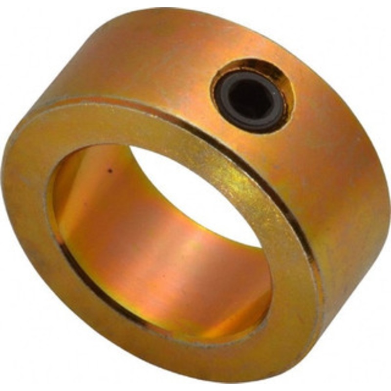 Climax 1 Bore, Steel, Set Screw Solid Set Screw Collars 1-1/2 Outside Diam, 5/8 Wide CRC-100 – 65021495