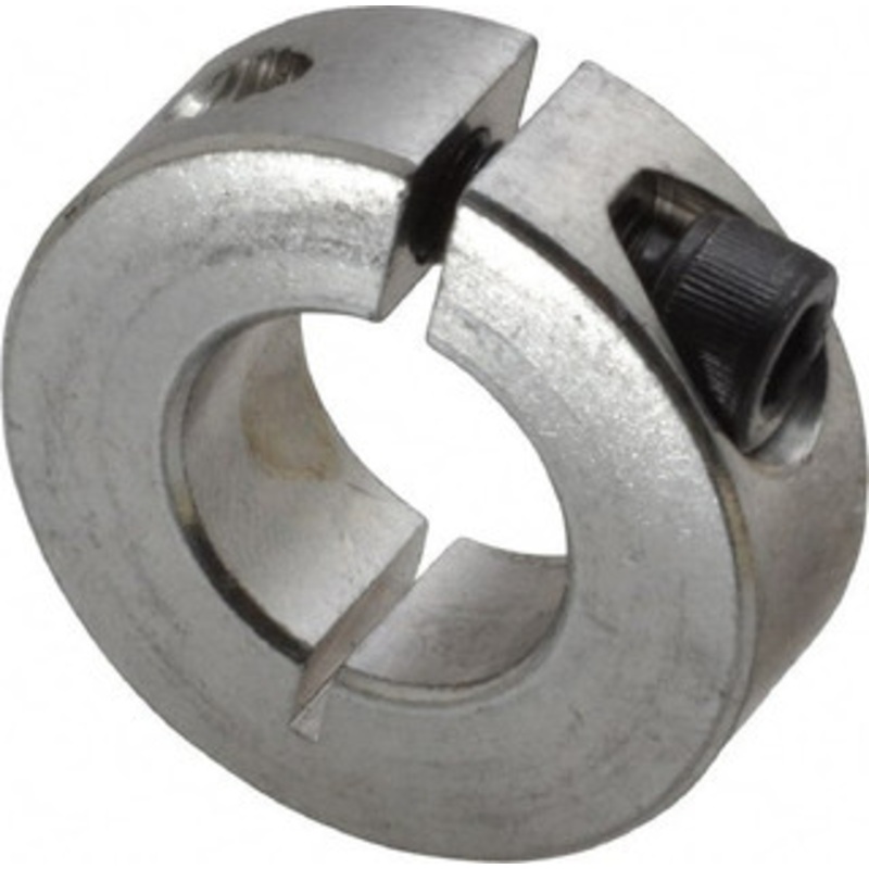 Climax 3/4 Bore, Aluminum, One Piece Clamp Collar 1-1/2 Outside Diam, 1/2 Wide 1C-075-A – 35463439