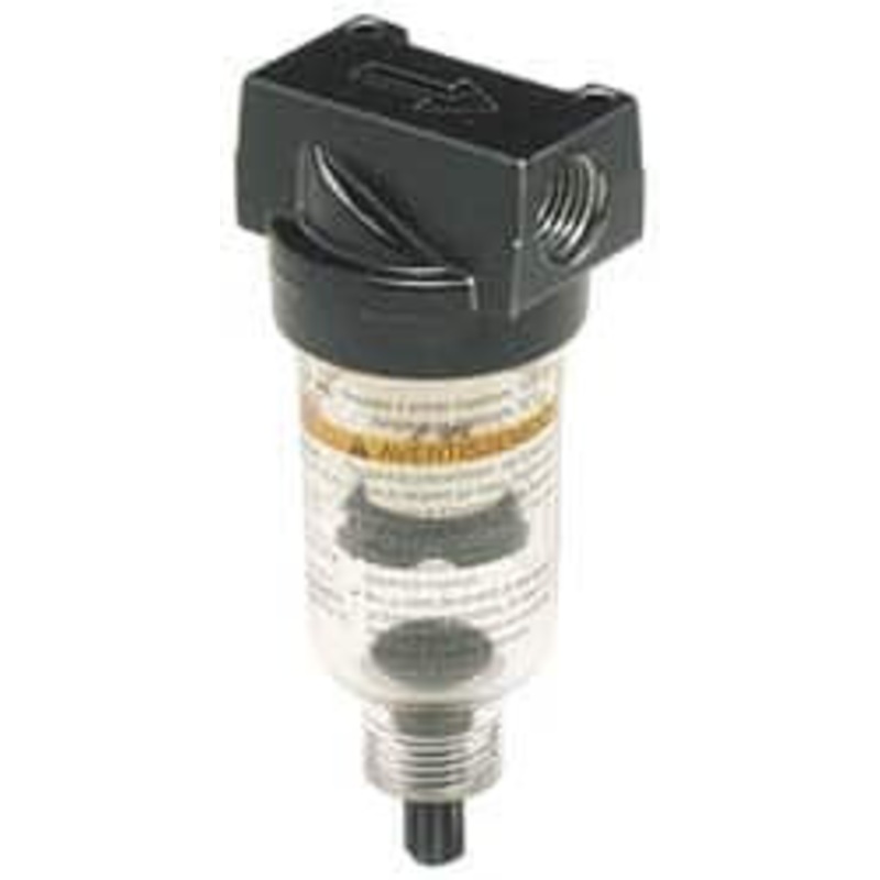 Wilkerson 1/4 Port Coalescing Filter Polycarbonate Bowl, Piston Drain, 150 Max psi, 1.69 Wide x 4.26 High M03-02-D00 – 86370921