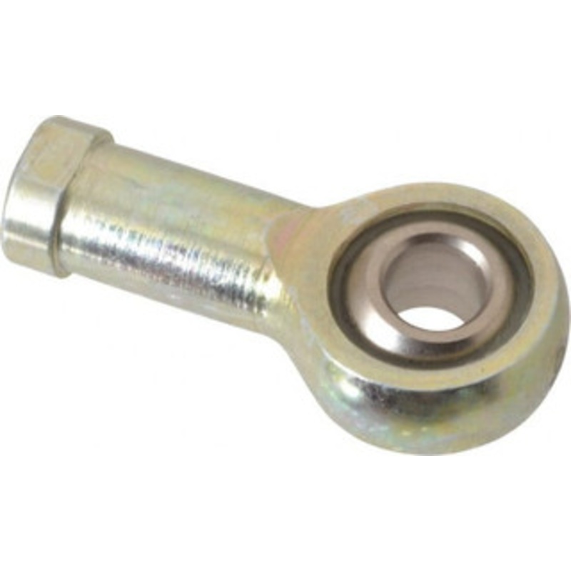 Alinabal 5/16 ID, 7/8 Max OD, 2,800 Lb Max Static Cap, Spherical Rod End 5/16-24 RH, 0.437 Shank Diam, 3/4 Shank Length, Steel with Molded Nyloy Raceway PF5G – 73204711