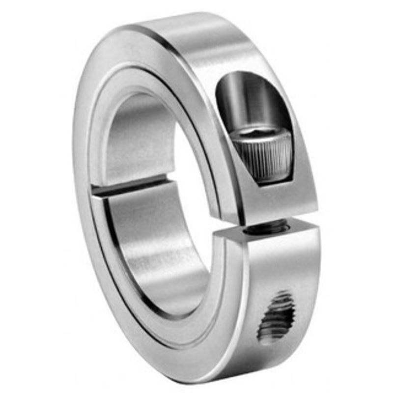 Climax 1-1/16 Bore, Stainless Steel, One Piece One Piece Split Shaft Collar 1-7/8 Outside Diam, 1/2 Wide 1C-106-S – 75236554