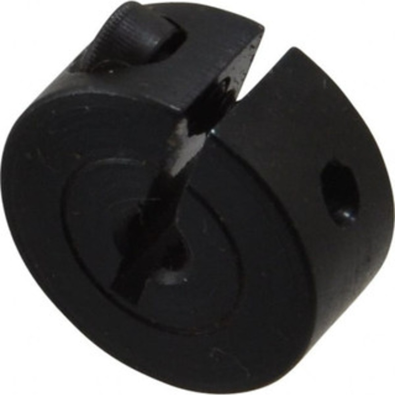 Climax 1/8 Bore, Steel, One Piece Clamp Collar 11/16 Outside Diam, 5/16 Wide 1C-012 – 35460005