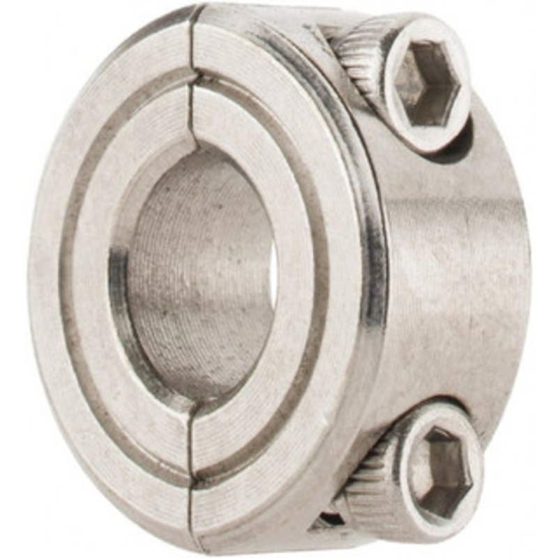 Climax 5/16 Bore, Stainless Steel, Two Piece Shaft Collar 11/16 Outside Diam, 5/16 Wide 2C-031-S – 35462746
