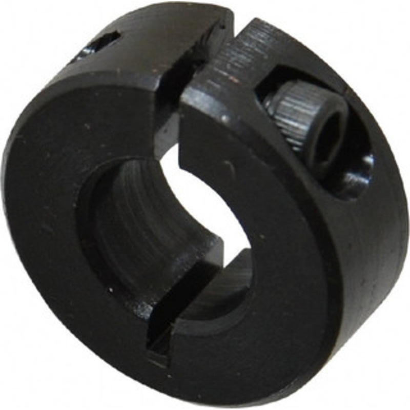 Climax 7/16 Bore, Steel, One Piece Clamp Collar 15/16 Outside Diam, 3/8 Wide 1C-043 – 35460054