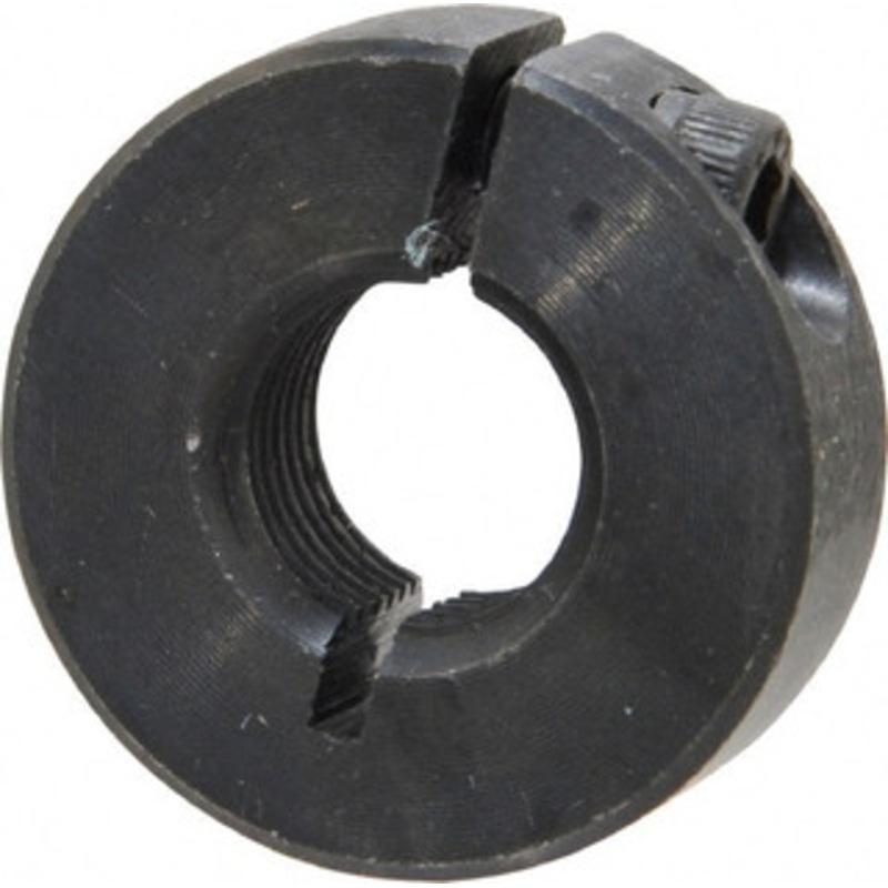 Climax 1/2-20 Thread, Steel, One Piece Threaded Shaft Collar 1-1/8 Outside Diam, 13/32 Wide ISTC-050-20 – 35462316