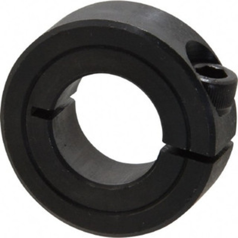 Climax 3/4 Bore, Steel, One Piece Clamp Collar 1-1/2 Outside Diam, 1/2 Wide 1C-075 – 35460104