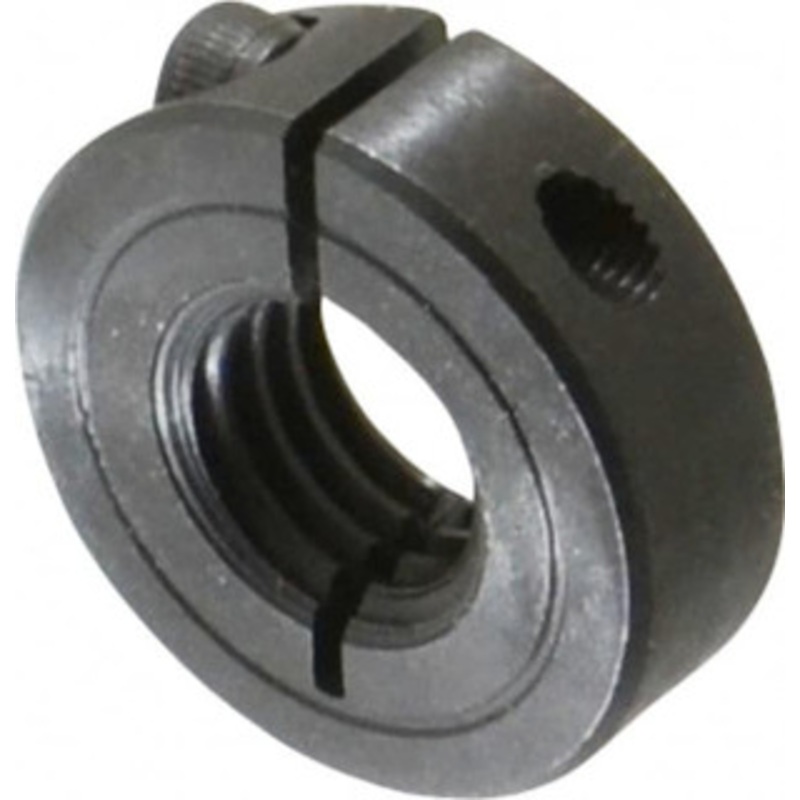 Climax 5/8-11 Thread, Steel, One Piece Threaded Shaft Collar 1-5/16 Outside Diam, 7/16 Wide ISTC-062-11 – 35462324