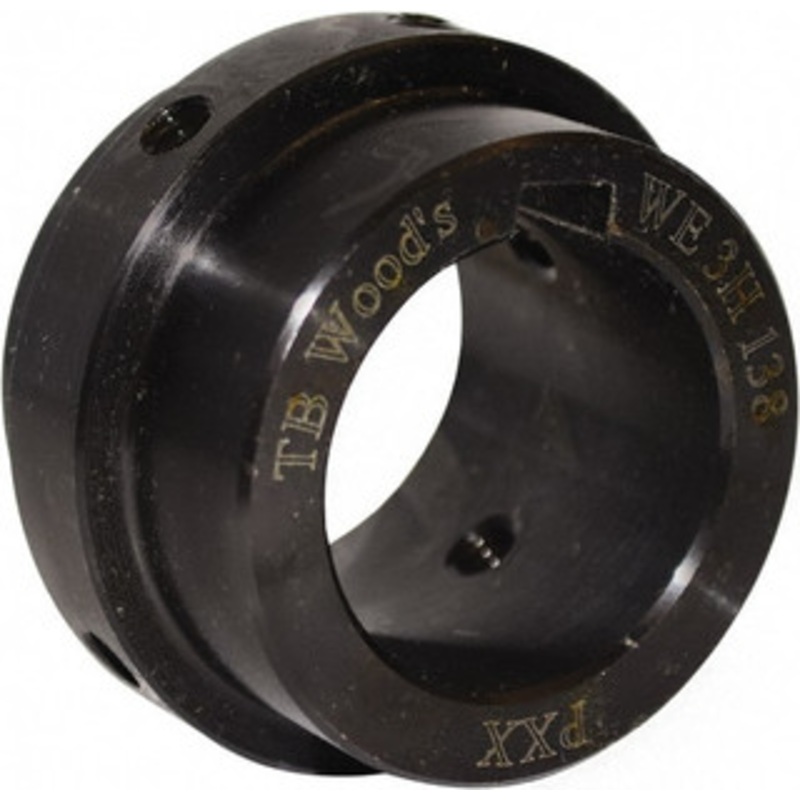 TB Woods 7/8 Bore, 3/16 x 3/32 Keyway Width x Depth, 2.32 Hub, WE3 Flexible Coupling Shaft Hub 2.32 OD, 1-1/2 OAL, Steel, Type BTS WE3H78 – 43608108