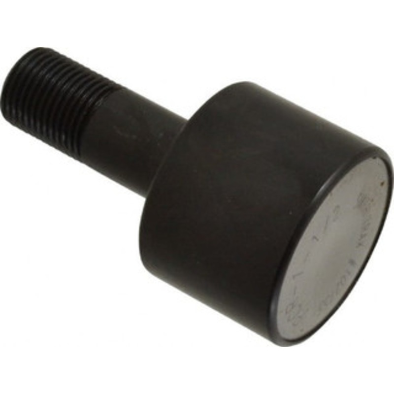 Accurate Bushing Co. 1-1/2 Roller Diam x 1-3/16 Width, 5/8 Stud Diam x 1-1/2 Length, Plain Load Roller Steel, 3/4 Thread Length, 5/8-18 Thread, 2,520 Lb Dynamic Cap, 1,370 Lb Static Cap PCR-1-1/2 – 56612039