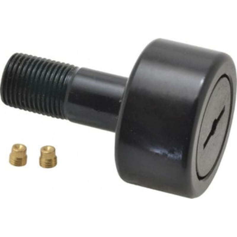 Accurate Bushing Co. 1-5/8 Roller Diam x 7/8 Width, 5/8 Stud Diam x 1-1/2 Length, Stud Cam Follower Steel, 3/4 Thread Length, 5/8-18 Thread, 2-3/8 OAL, 5,560 Lb Dynamic Cap, 5,730 Lb Static Cap CR-1-5/8 – 36670495