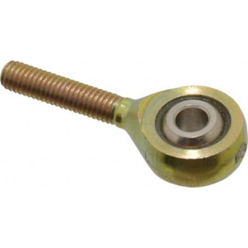 Alinabal 0.19 ID, 5/8 Max OD, 1,200 Lb Max Static Cap, Spherical Rod End 10-32 LH, 0.312 Shank Diam, 3/4 Shank Length, Steel with Molded Nyloy Raceway PML3G – 73204778