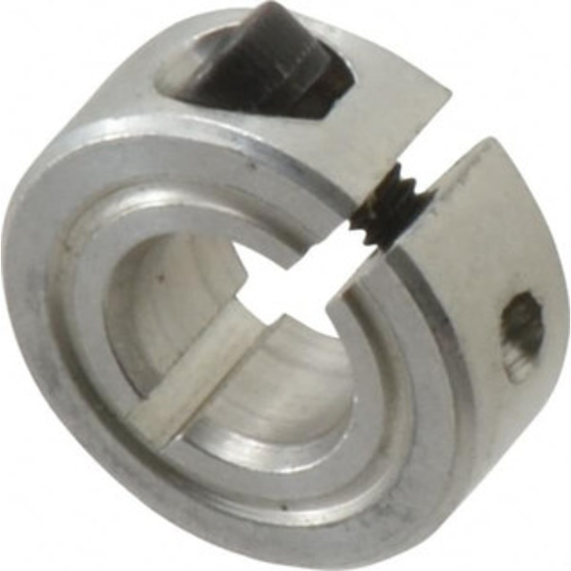 Climax 5/16 Bore, Aluminum, One Piece One Piece Split Shaft Collar 11/16 Outside Diam, 9/32 Wide MOD 1C-031-A – 73091407