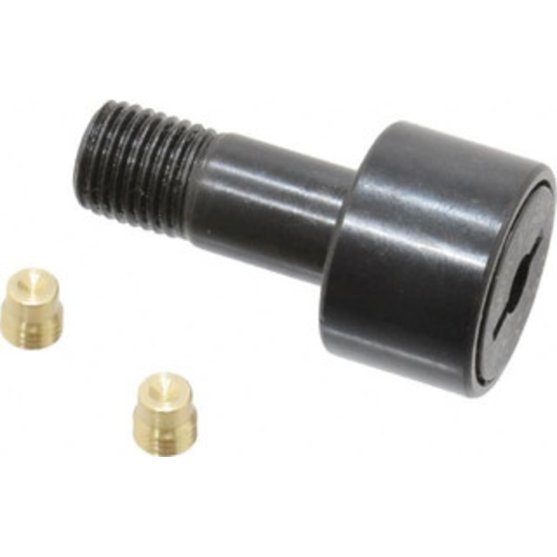 Accurate Bushing Co. 3/4 Roller Diam x 1/2 Width, 3/8 Stud Diam x 7/8 Length, Stud Cam Follower Steel, 3/8 Thread Length, 3/8-24 Thread, 1-3/8 OAL, 2,140 Lb Dynamic Cap, 2,260 Lb Static Cap CR-3/4 – 36670420