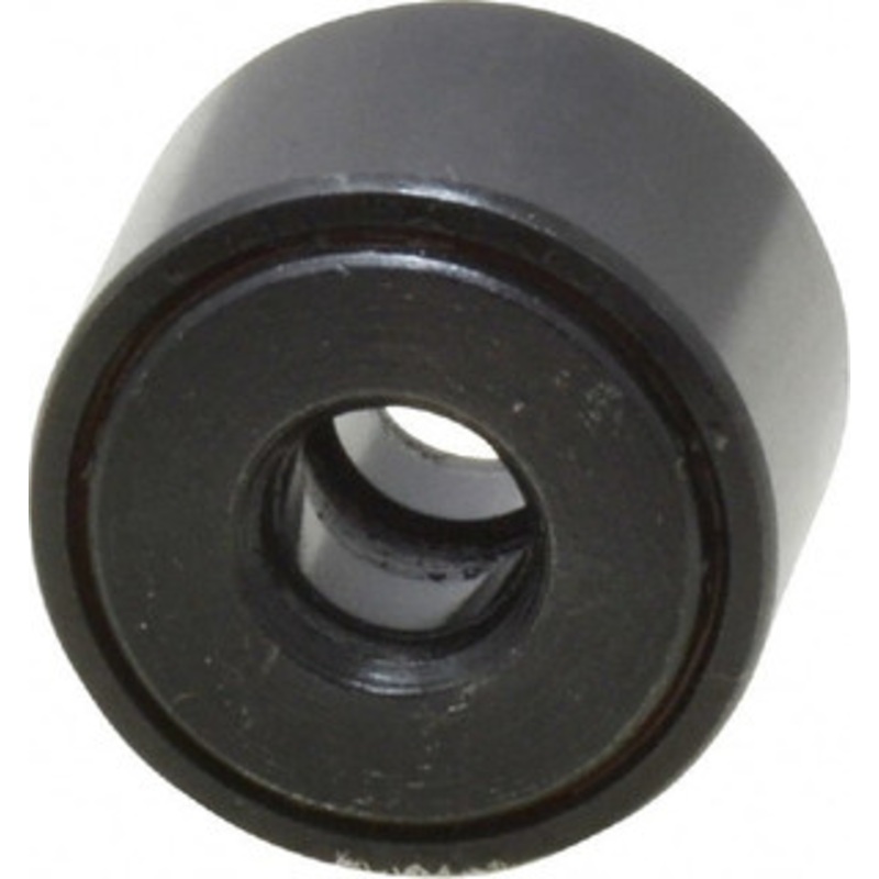 Accurate Bushing Co. 1/4 Bore, 3/4 Roller Diam x 1/2 Roller Width, Steel Yoke Cam Follower 2,140 Lb Dynamic Load Capacity, 9/16 Overall Width YR-3/4-X – 36670750