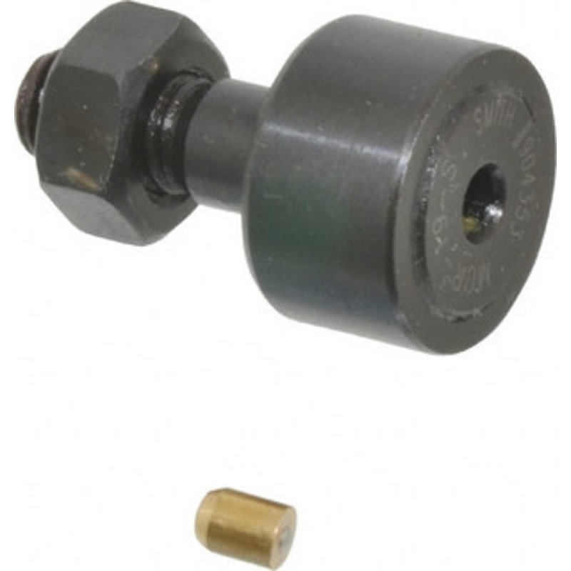 Accurate Bushing Co. 19mm Roller Diam x 11mm Width, 8mm Stud Diam x 20mm Length, Sealed Stud Cam Follower Steel, 10mm Thread Length, M8x1.25 Thread, 32mm OAL, 4,250 N Dynamic Cap, 4,600 N Static Cap MCR-19-S – 36670909
