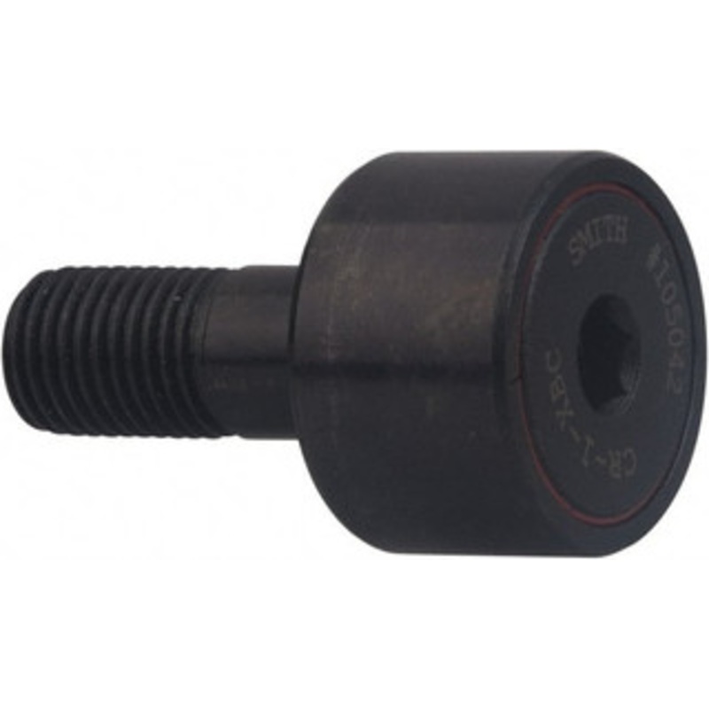 Accurate Bushing Co. 1 Roller Diam x 5/8 Width, 7/16 Stud Diam x 1 Length, Crowned Sealed Stud Cam Follower with Hex Carbon Steel, 1/2 Thread Length, 7/16-20 Thread, 1 OAL, 3,030 Lb Dynamic Cap, 3,100 Lb Static Cap CR-1-XBC – 82462433