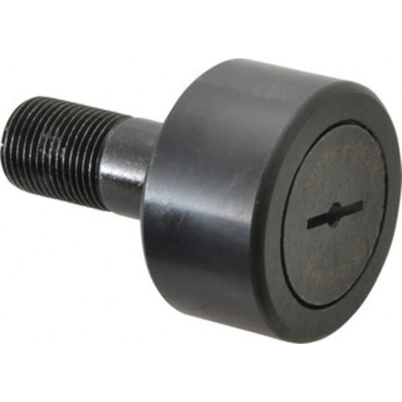 Accurate Bushing Co. 2-1/4 Roller Diam x 1-1/4 Width, 7/8 Stud Diam x 2 Length, Stud Cam Follower Steel, 1 Thread Length, 7/8-14 Thread, 3-1/4 OAL, 10,370 Lb Dynamic Cap, 10,700 Lb Static Cap CR-2-1/4-X – 36670677